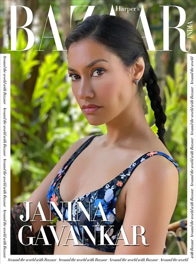 Janina Gavankar magazine cover