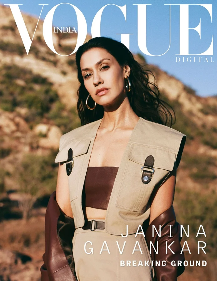 Janina Gavankar magazine cover