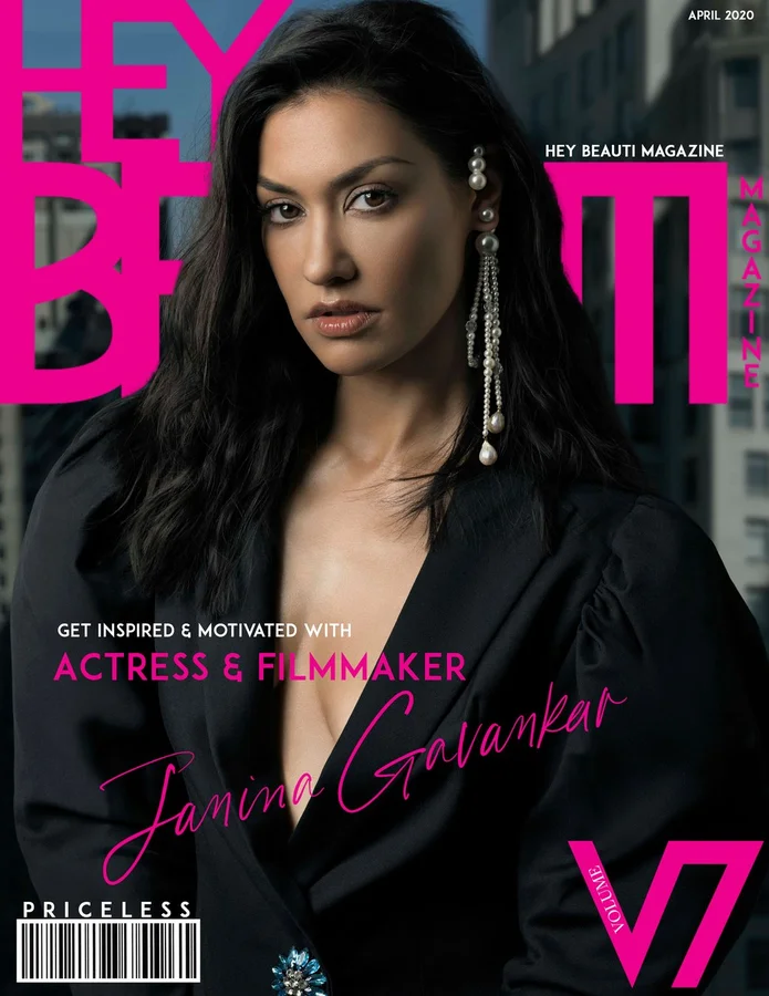 Janina Gavankar magazine cover