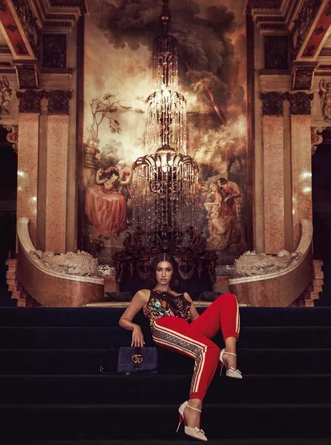 Janina Gavankar for Harper's Bazaar India