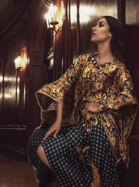 Janina Gavankar for Harper's Bazaar India
